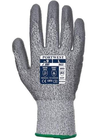 A622 MR Cut PU Palm Glove Portwest A622 MR Cut PU Palm Glove Portwest