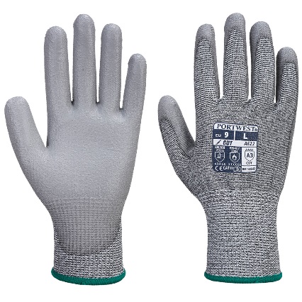 A622 MR Cut PU Palm Glove A622 MR Cut PU Palm Glove